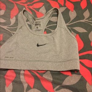 Nike drip fit sports bra.